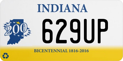 IN license plate 629UP