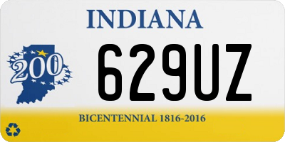 IN license plate 629UZ