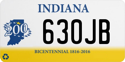 IN license plate 630JB