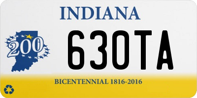 IN license plate 630TA