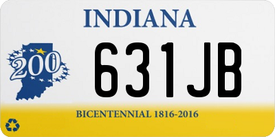 IN license plate 631JB