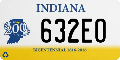 IN license plate 632EO