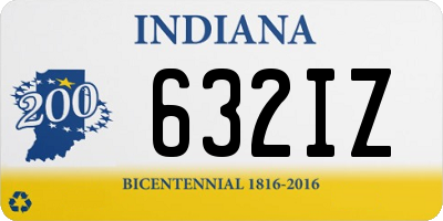 IN license plate 632IZ