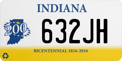 IN license plate 632JH