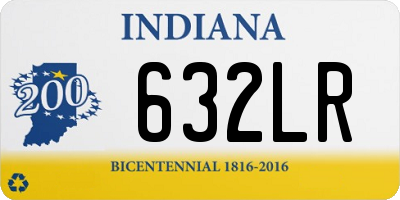 IN license plate 632LR