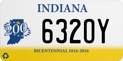 IN license plate 632OY