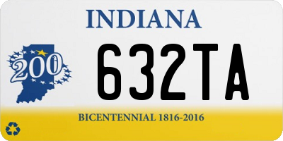 IN license plate 632TA