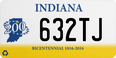 IN license plate 632TJ