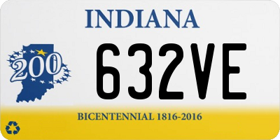 IN license plate 632VE