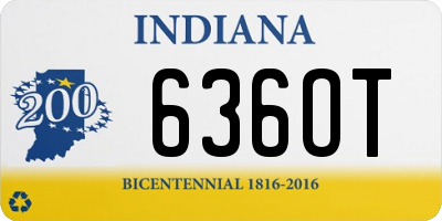 IN license plate 636OT