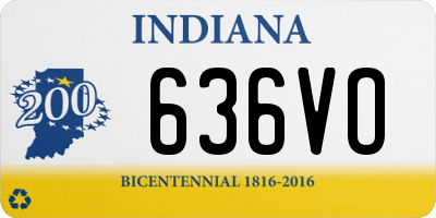 IN license plate 636VO