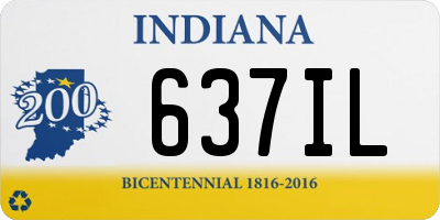 IN license plate 637IL