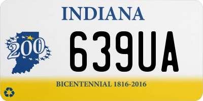 IN license plate 639UA