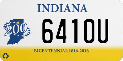 IN license plate 641OU