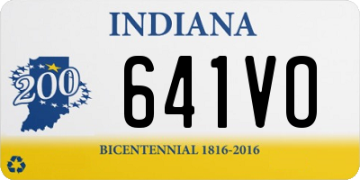 IN license plate 641VO