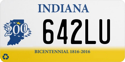 IN license plate 642LU