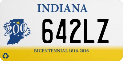 IN license plate 642LZ