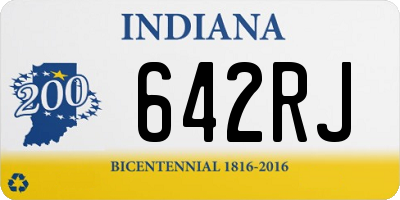 IN license plate 642RJ