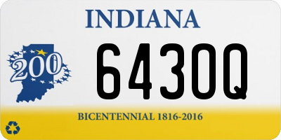 IN license plate 643OQ