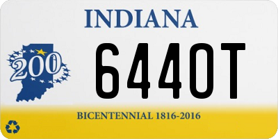 IN license plate 644OT