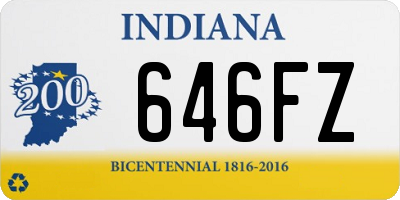 IN license plate 646FZ