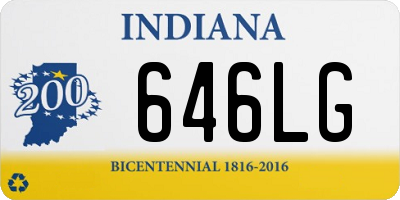 IN license plate 646LG