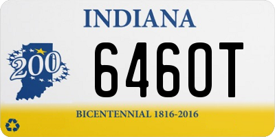 IN license plate 646OT