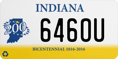 IN license plate 646OU