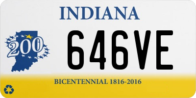 IN license plate 646VE