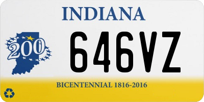 IN license plate 646VZ