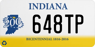 IN license plate 648TP