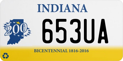 IN license plate 653UA