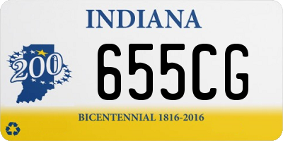 IN license plate 655CG