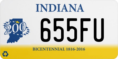 IN license plate 655FU