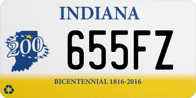 IN license plate 655FZ