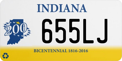 IN license plate 655LJ