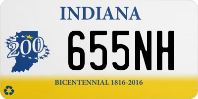 IN license plate 655NH