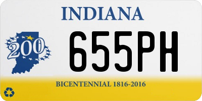 IN license plate 655PH