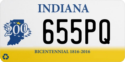 IN license plate 655PQ