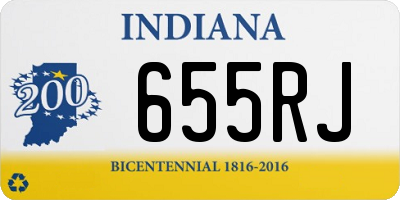 IN license plate 655RJ