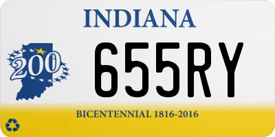 IN license plate 655RY