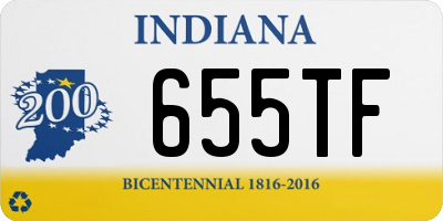 IN license plate 655TF