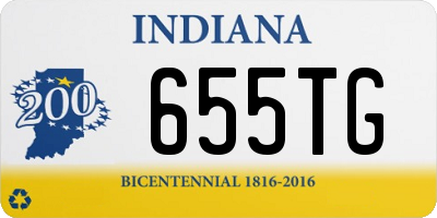 IN license plate 655TG