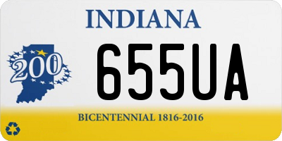 IN license plate 655UA