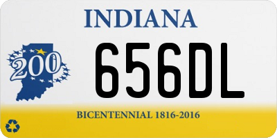 IN license plate 656DL