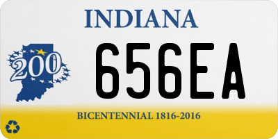 IN license plate 656EA