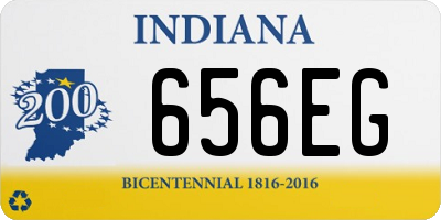 IN license plate 656EG