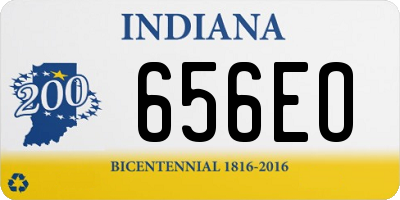 IN license plate 656EO