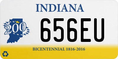 IN license plate 656EU