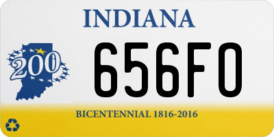 IN license plate 656FO